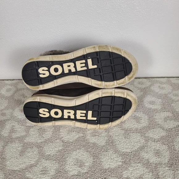 Sorel Explorer Joan Winter Boot - Womens Size 11 Brown Waterproof Leather - Picture 6 of 6